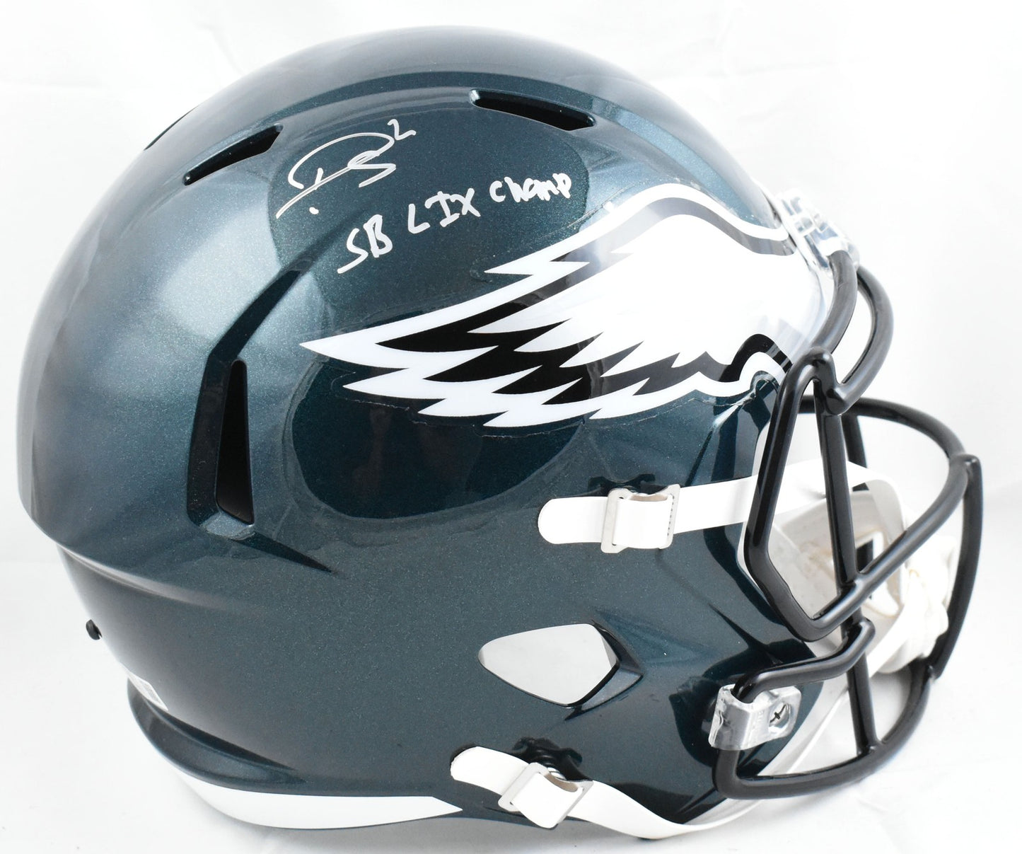 Darius Slay Philadelphia Eagles Signed Full Size Helmet SB Champs