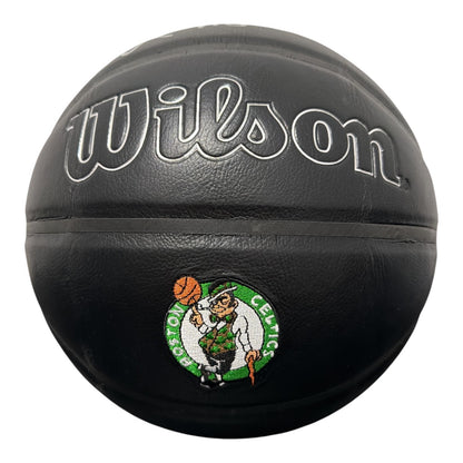 Larry Bird Signed Boston Celtics Premier Black Basketball