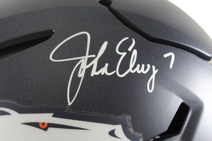 John Elway Signed Denver Broncos Authentic SpeedFlex Helmet