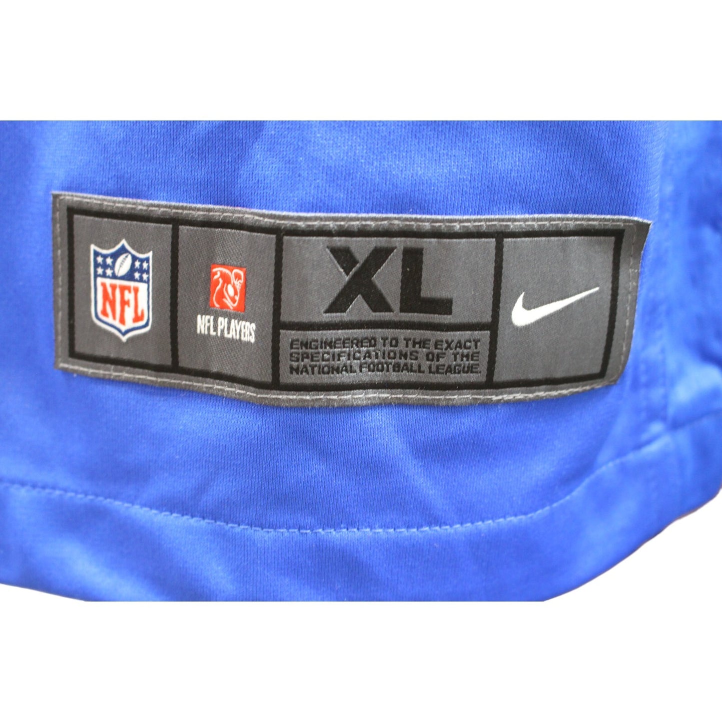 Puka Nacua Signed Los Angeles Rams Blue Nike Jersey