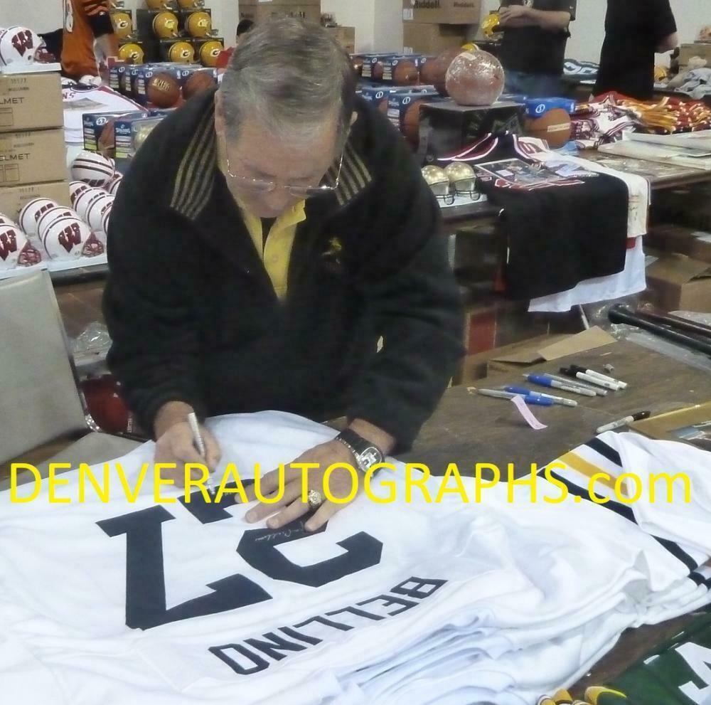 Joe Bellino Signed Navy Midshipmen Custom Football Jersey (Heisman 60)