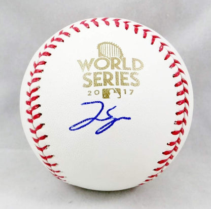 George Springer Signed 2017 World Series Official MLB Baseball