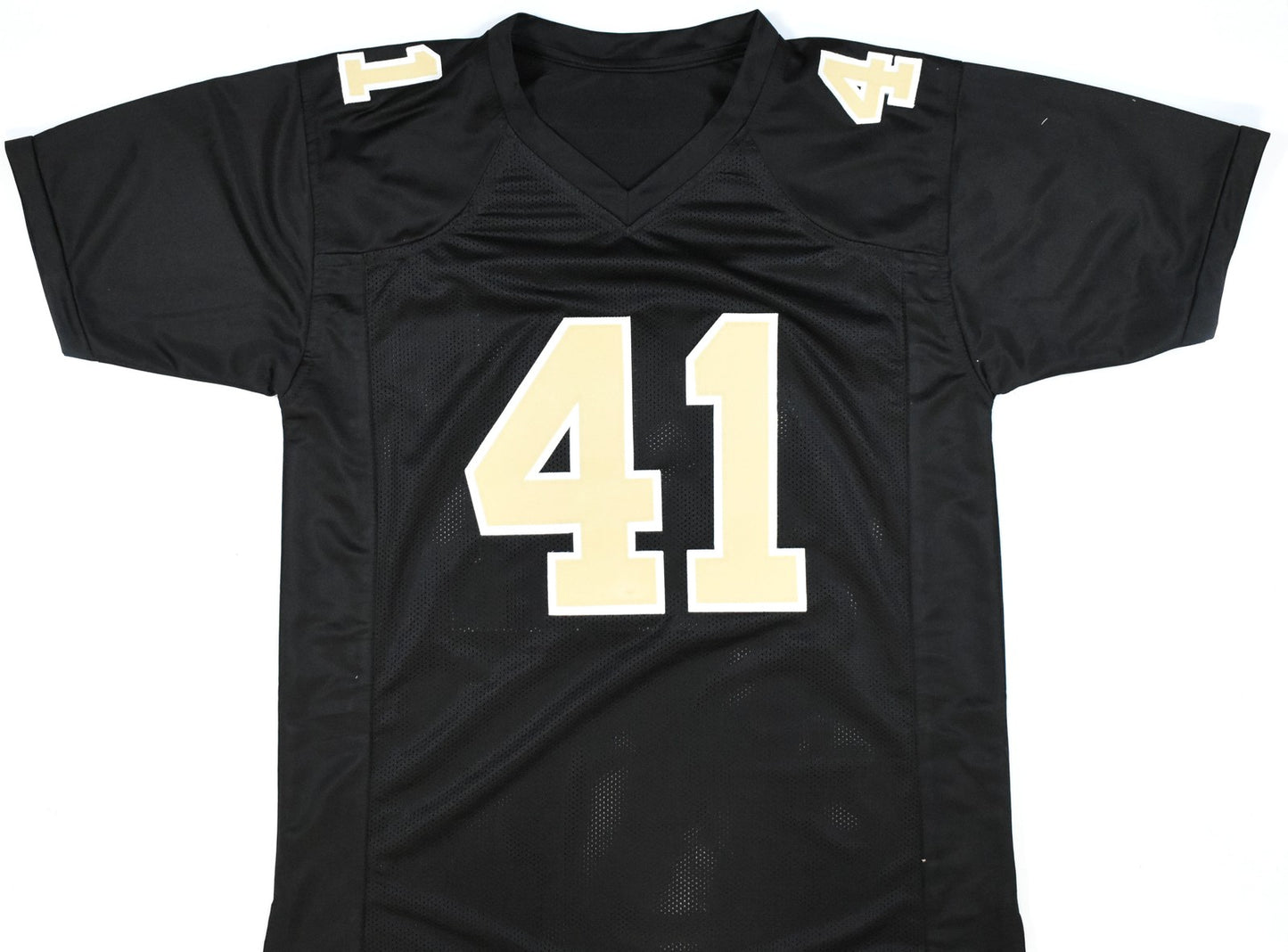 Alvin Kamara Autographed New Orleans Saints Custom Black Jersey