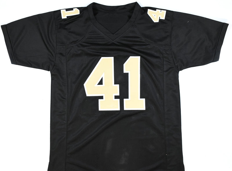 Alvin Kamara Autographed New Orleans Saints Custom Black Jersey