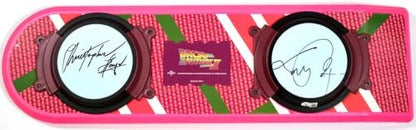 Michael J. Fox & Christopher Lloyd Signed Back to the Future Hoverboard