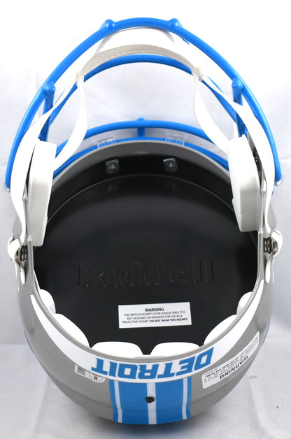 Sam LaPorta Signed Detroit Lions Full Size Speed Replica Helmet