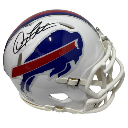 Doug Flutie Signed Buffalo Bills Speed Mini Helmet