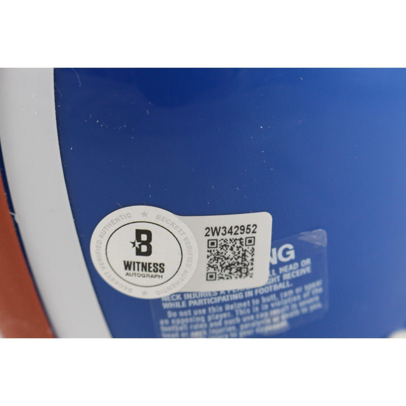 John Elway Denver Broncos Riddell VSR4 Throwback Mini Helmet