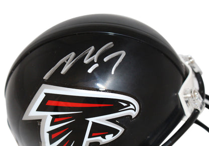 Michael Vick Autographed Atlanta Falcons Throwback Mini Helmet Beckett