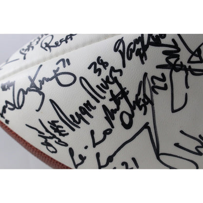 John Elway & 1993 Denver Broncos Team Signed Football (56 Sigs) - Beckett