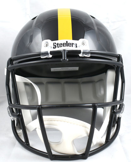 Joe Greene Signed Pittsburgh Steelers White Full Size Speed Helmet