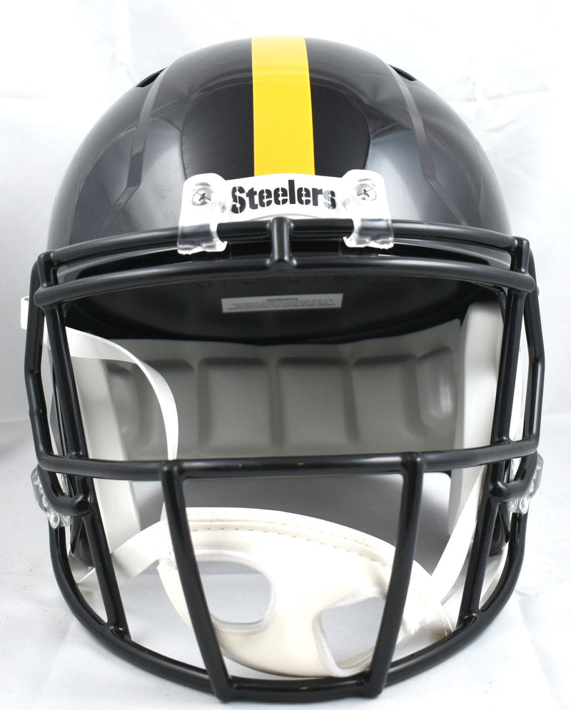 Joe Greene Signed Pittsburgh Steelers White Full Size Speed Helmet