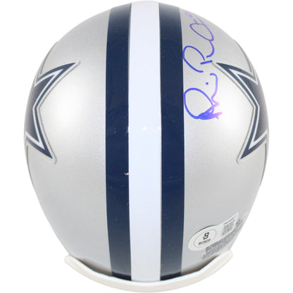 Michael Irvin Signed Dallas Cowboys VSR4 Mini Helmet