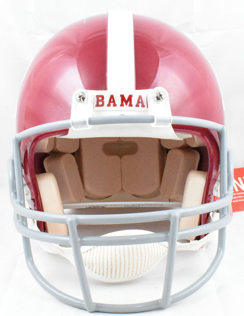 Bryce Young Autographed Alabama Crimson Tide Authentic Helmet - Heisman Inscription