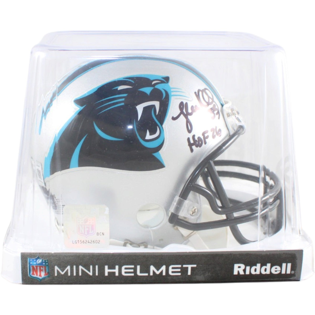 Luke Kuechly Signed Carolina Panthers Mini Helmet - HOF Inscribed