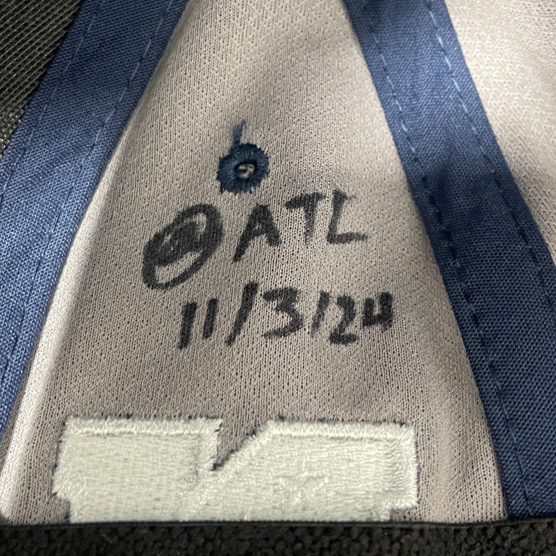 Brandon Aubrey Signed Game Worn 2024 Dallas Cowboys Hat (Beckett)