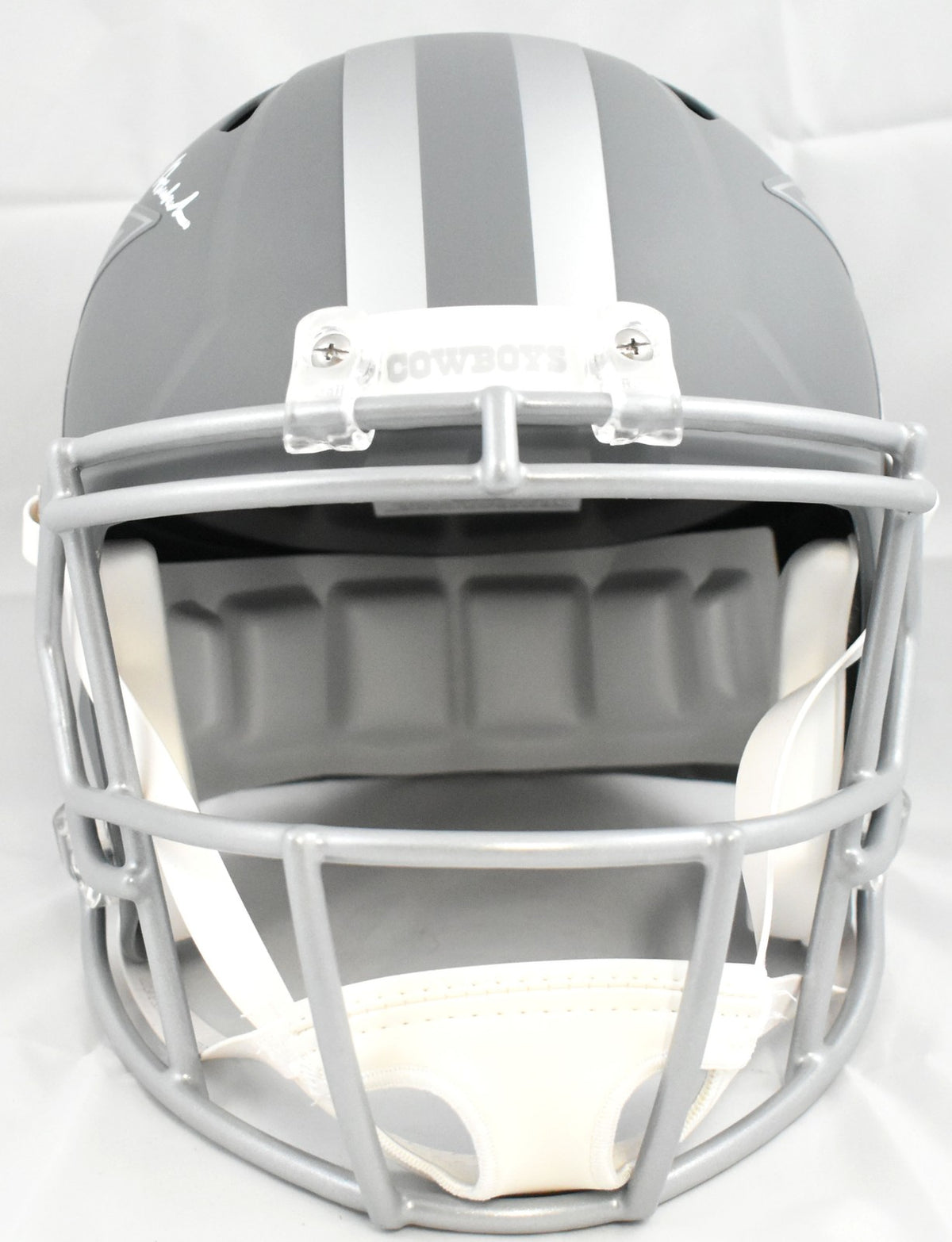 Roger Staubach Autographed Dallas Cowboys Slate Speed Full Size Helmet
