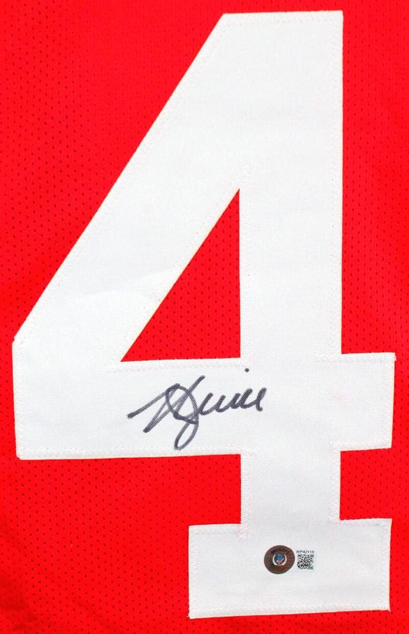 Kyle Juszczyk Signed San Francisco 49ers Red Custom Jersey