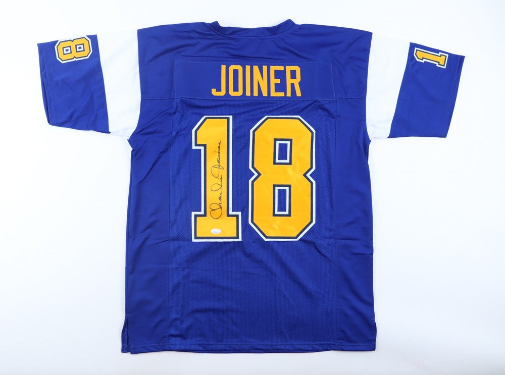 Charlie Joiner Autographed Los Angeles Chargers Blue Custom Jersey