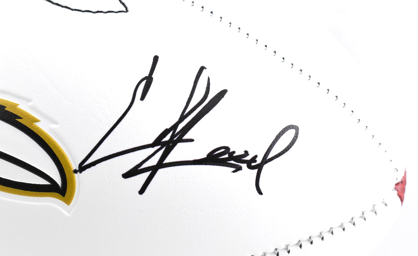 Ray Lewis, Ed Reed & Terrell Suggs Signed Baltimore Ravens Football