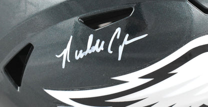Randall Cunningham Signed Philadelphia Eagles Mid-Size SpeedFlex Helmet