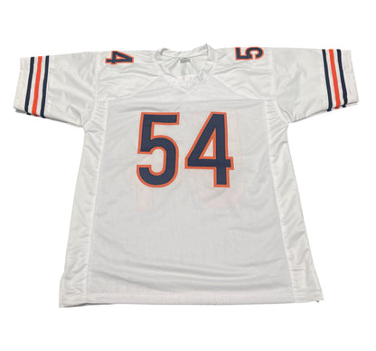 Brian Urlacher Signed Chicago Bears Custom Jersey (HOF 18) Beckett COA