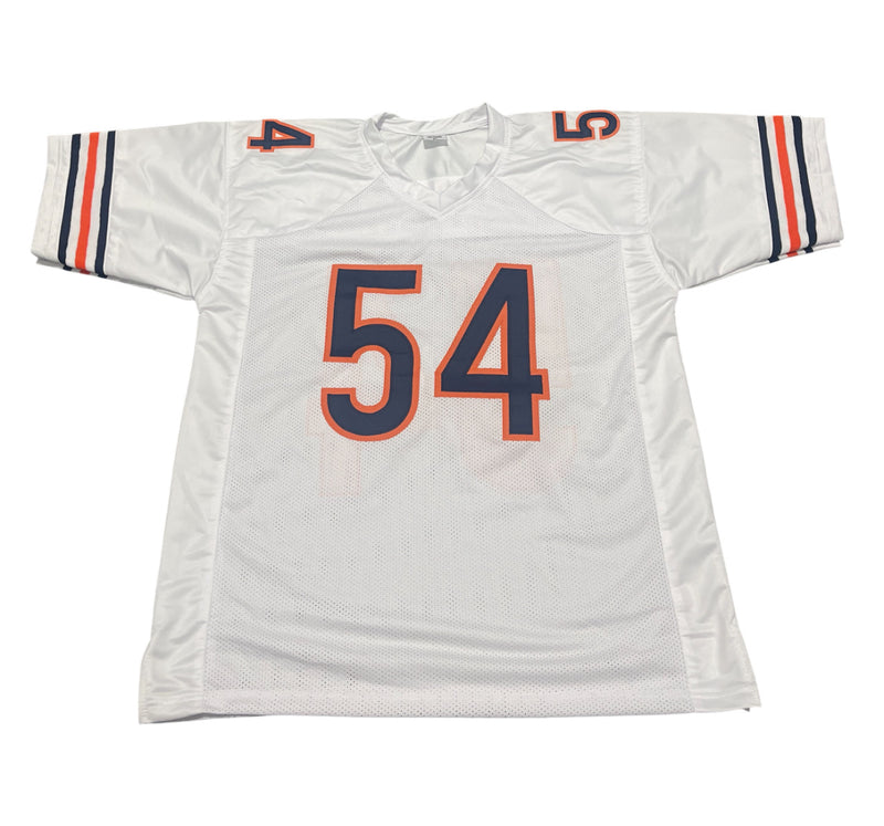 Brian Urlacher Signed Chicago Bears Custom Jersey (HOF 18) Beckett COA