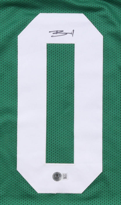 Braelon Allen Autographed New York Jets Custom Jersey