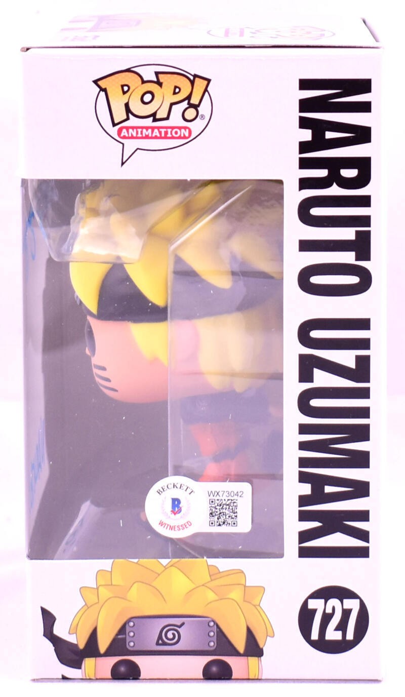 Maile Flanagan Signed Naruto Funko Pop Figurine #727