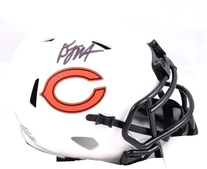 DJ Moore Autographed Chicago Bears Lunar Speed Mini Helmet