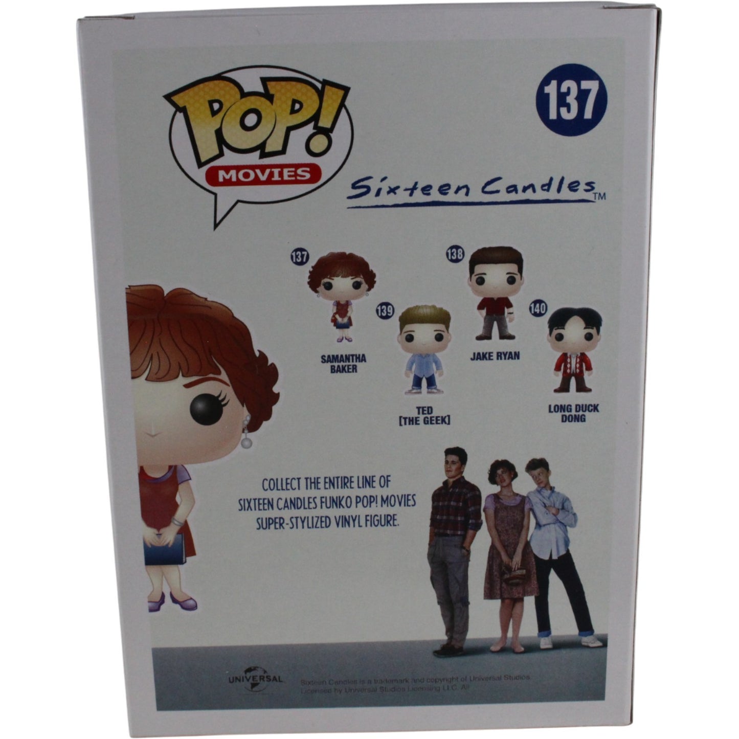 Molly Ringwald Signed Sixteen Candles Samantha Baker Funko Pop! #137
