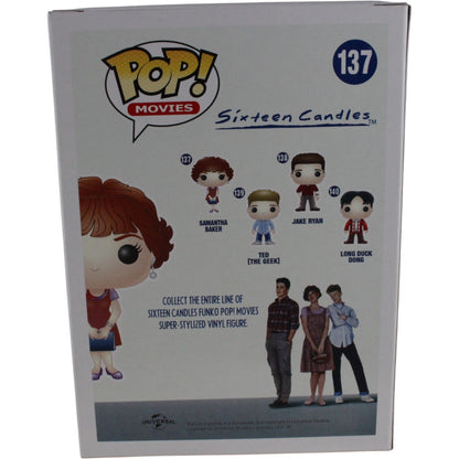 Molly Ringwald Signed Sixteen Candles Samantha Baker Funko Pop! #137