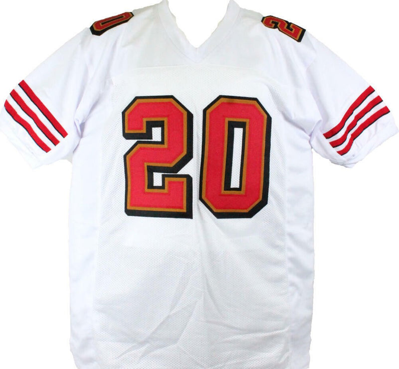 Garrison Hearst Autographed White Custom Football Jersey