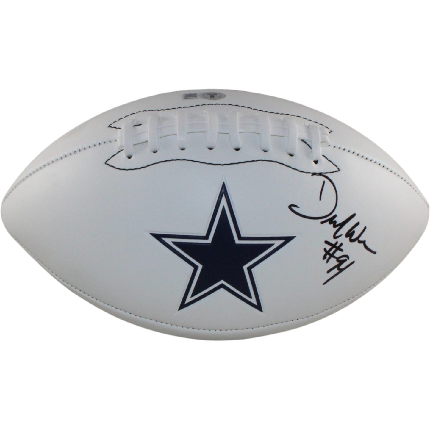 Demarcus Ware Autographed Dallas Cowboys Logo Football