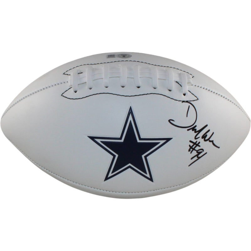 Demarcus Ware Autographed Dallas Cowboys Logo Football