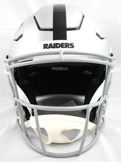 Brock Bowers Signed Las Vegas Raiders Full Size Speedflex Helmet
