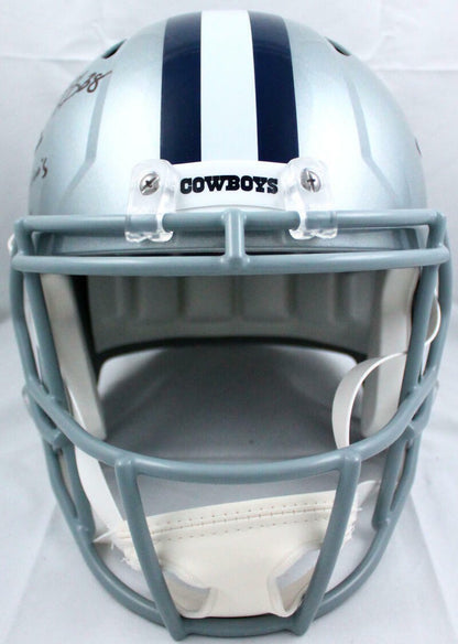 Roy Williams Signed Dallas Cowboys Full Size Speed Helmet - Black