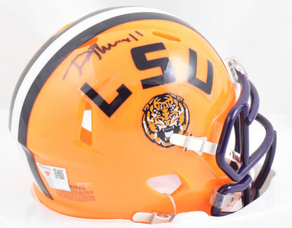 Brian Thomas Jr. Autographed LSU Tigers Black Speed Mini Helmet