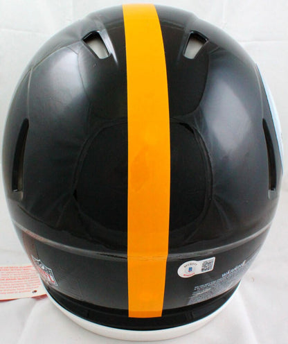 Chase Claypool Autographed Pittsburgh Steelers Speed Authentic Helmet