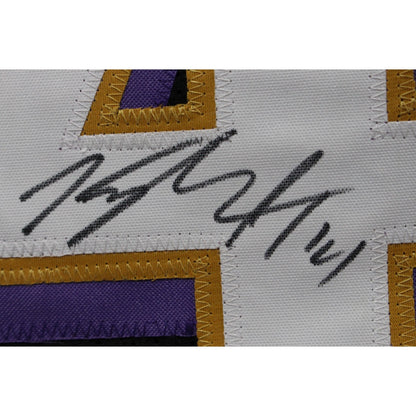 Kyle Hamilton Autographed Black Pro Style Jersey (Beckett Witnessed)