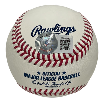 Brayan Bello Signed MLB Baseball with "Pedro 2.0" Inscription BAS