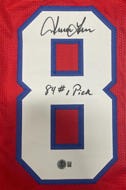 Irving Fryar Signed New England Patriots Custom Jersey - '84 #1 Pick
