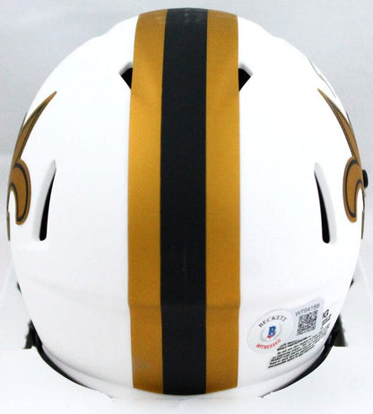 Darren Sproles Signed New Orleans Saints Lunar Speed Mini Helmet