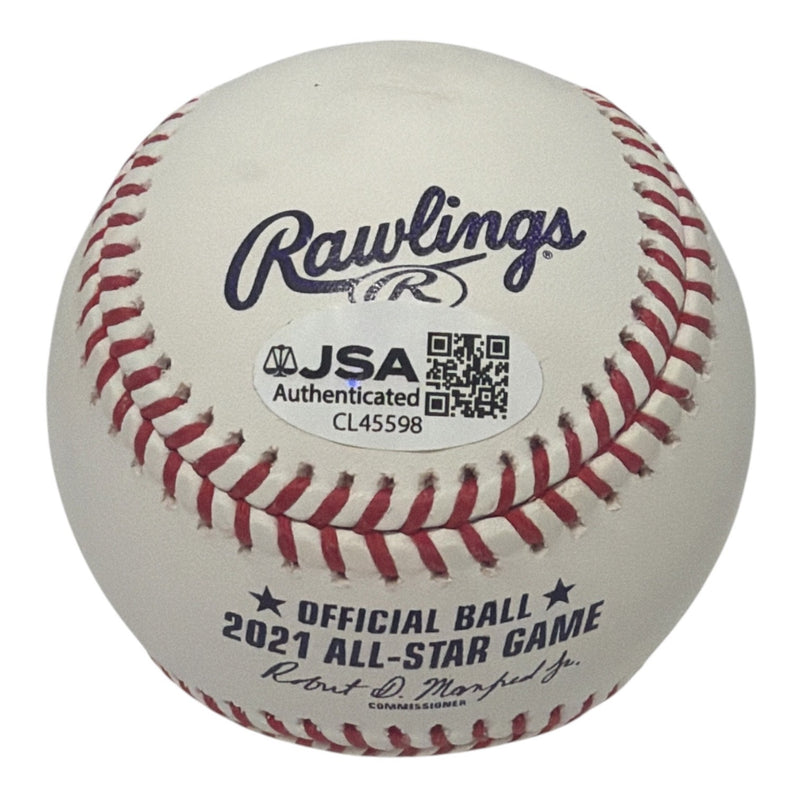 Max Scherzer Signed Washington Nationals 2021 All-Star Game Baseball