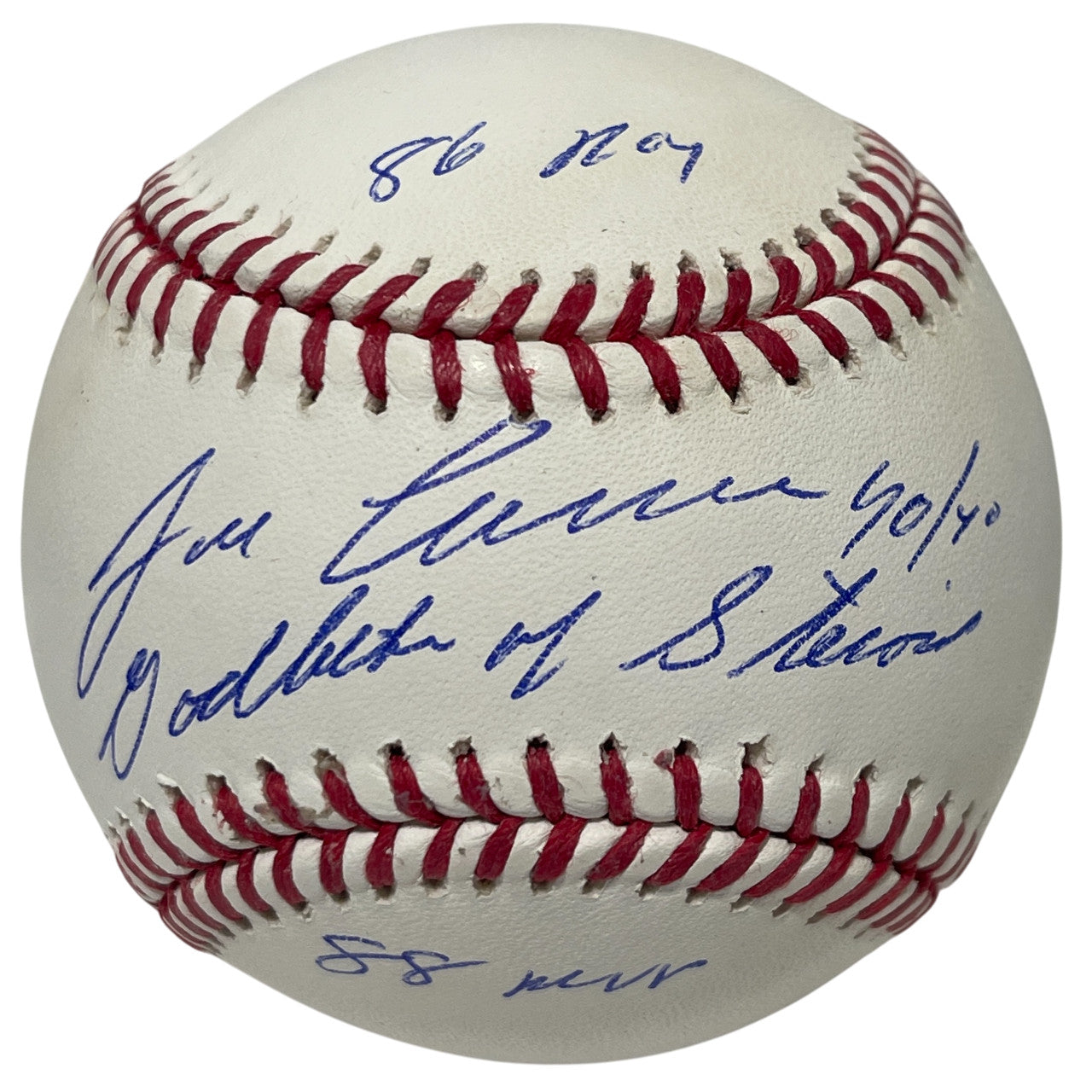 Jose Canseco Signed Official Major League Baseball with 4 Inscriptions
