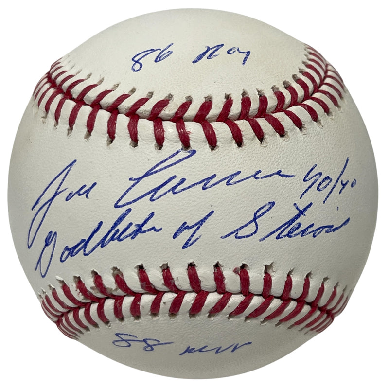 Jose Canseco Signed Official Major League Baseball with 4 Inscriptions