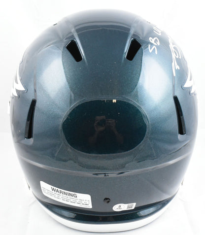 A.J. Brown Signed Philadelphia Eagles Full Size Speed Helmet
