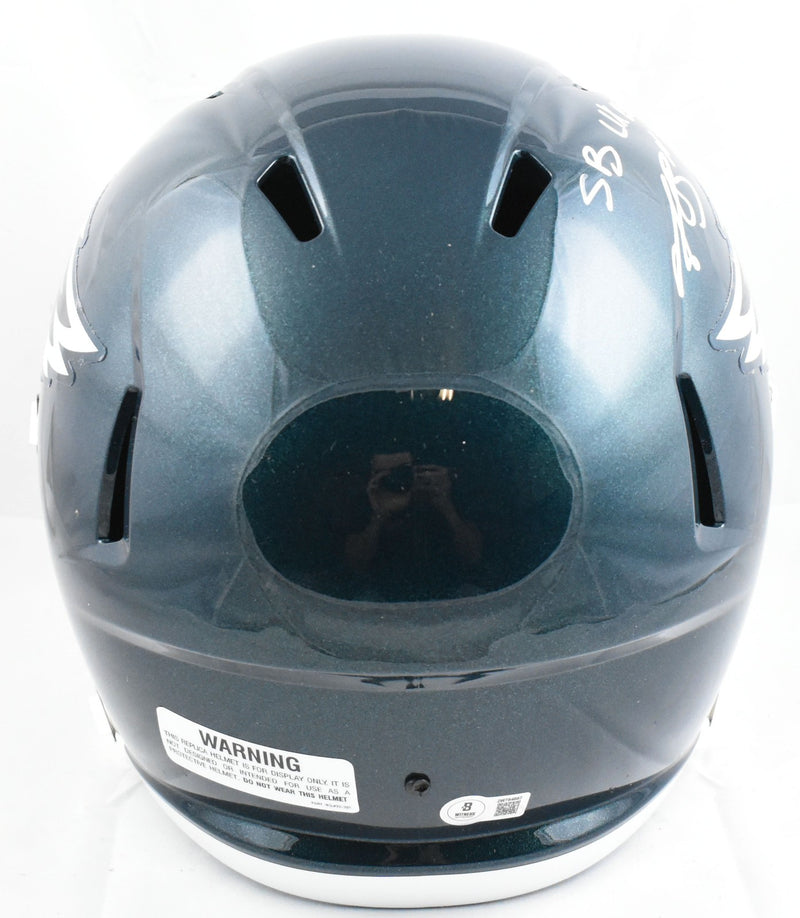 A.J. Brown Signed Philadelphia Eagles Full Size Speed Helmet
