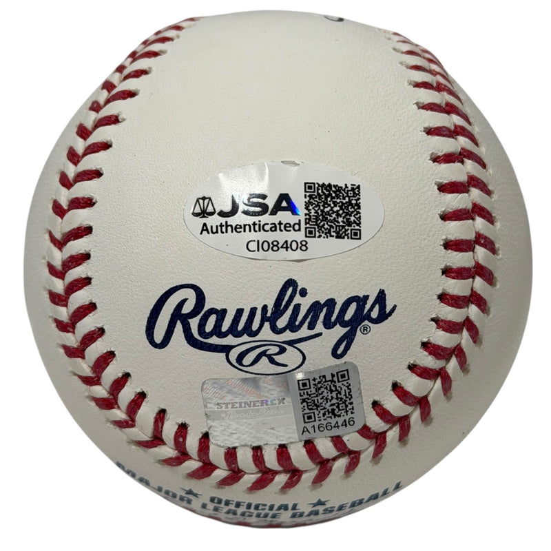 Billy Wagner Autographed ROMLB Baseball HOF 25 Inscription JSA Steiner