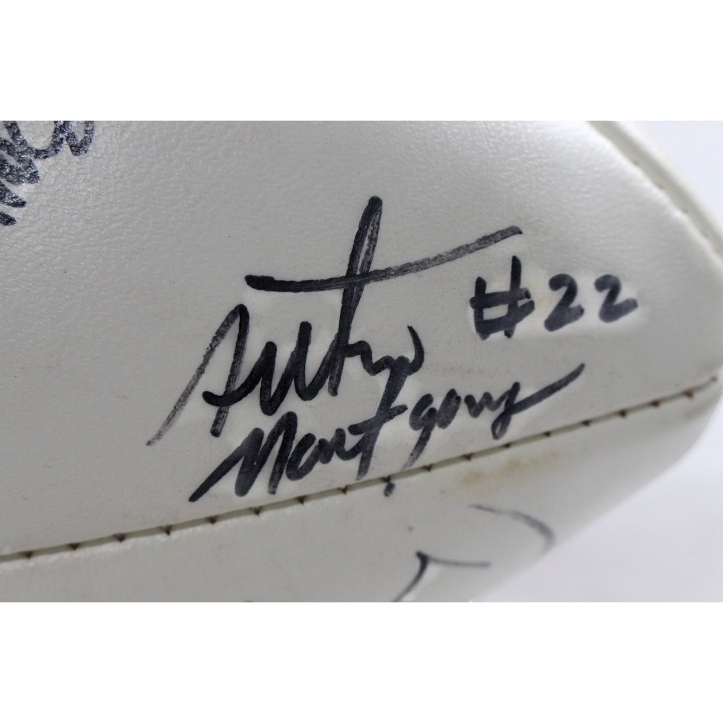 John Elway & Joe Namath Signed Denver Broncos 1991 Team Multi-Signed Football